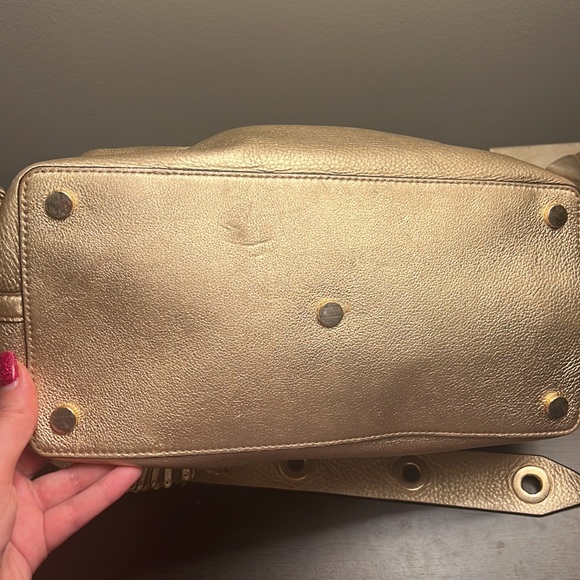 Michael Kors gold two way bag - Picture 9 of 11